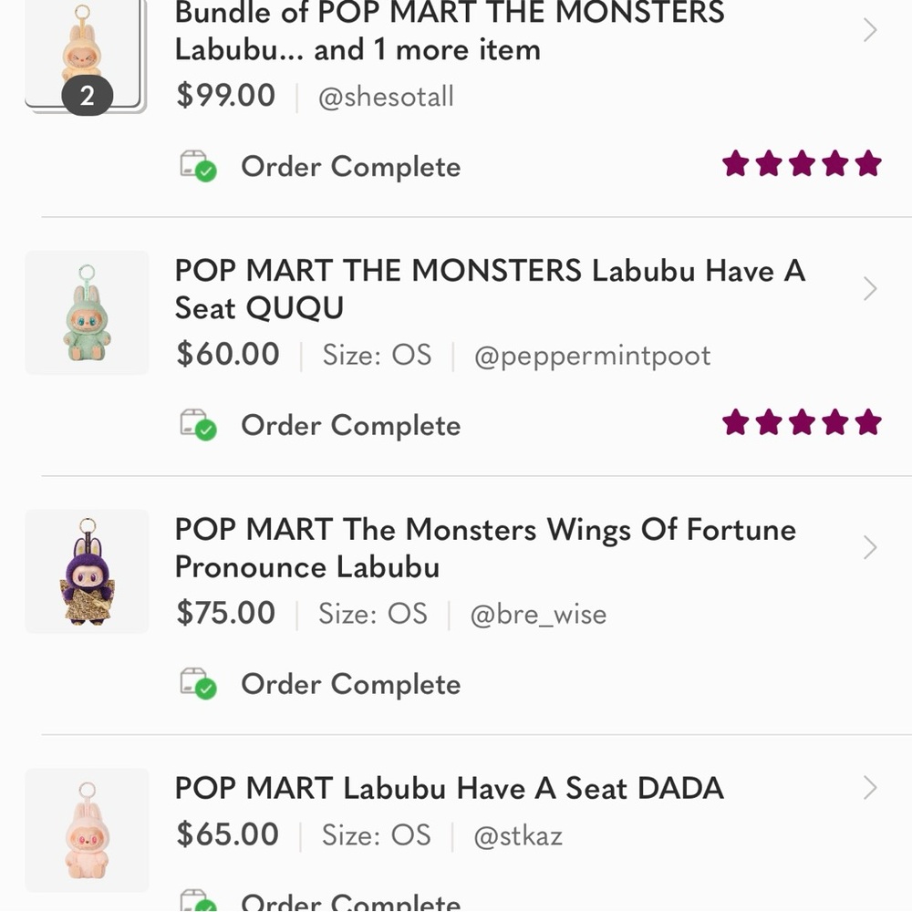 POP MART The Monsters Have A Seat HEHE Labubu - Picture 9 of 11